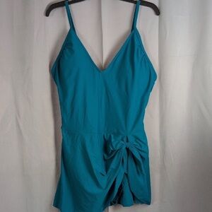 Teal One-Piece Swimsuit